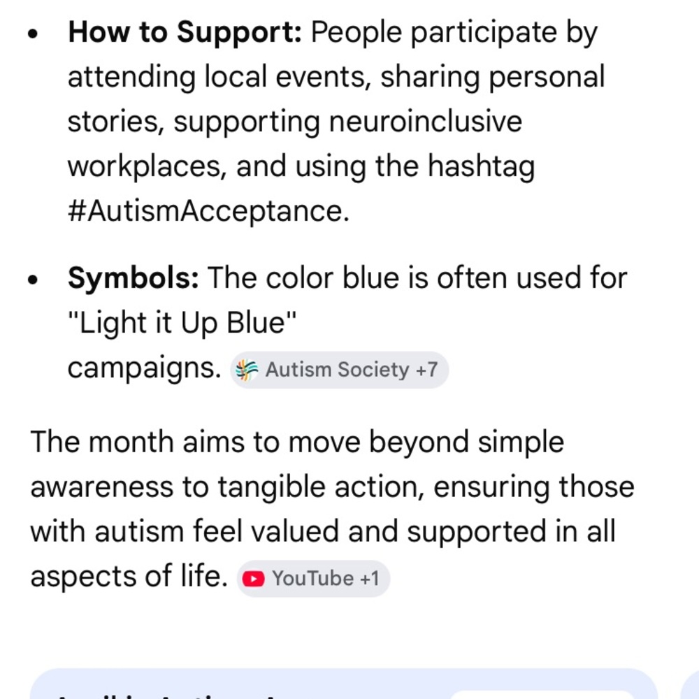 Autism awareness month - Picture 5 of 11